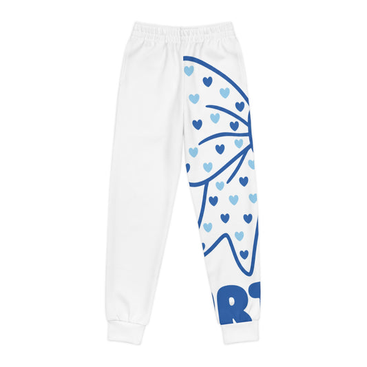 “Heart on Her Sleeve” 🎀 Heart-Filled Statement Bow WRT ECC Kids Joggers by CGO