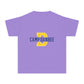 Youth T-Shirt — Camp Danbee Yellow Tee with Letter D