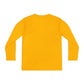 Youth Long Sleeve Tee - Pine Forest Camp Patch Design