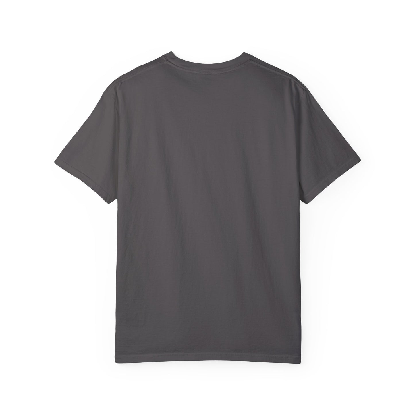 Trick or Treat Cowboy Ghost shirt featuring a playful cowboy ghost design and melty font. Available in unisex sizes S-3XL, this ultra-soft, garment-dyed 100% ring-spun cotton t-shirt is perfect for Halloween celebrations for adults and teens.
