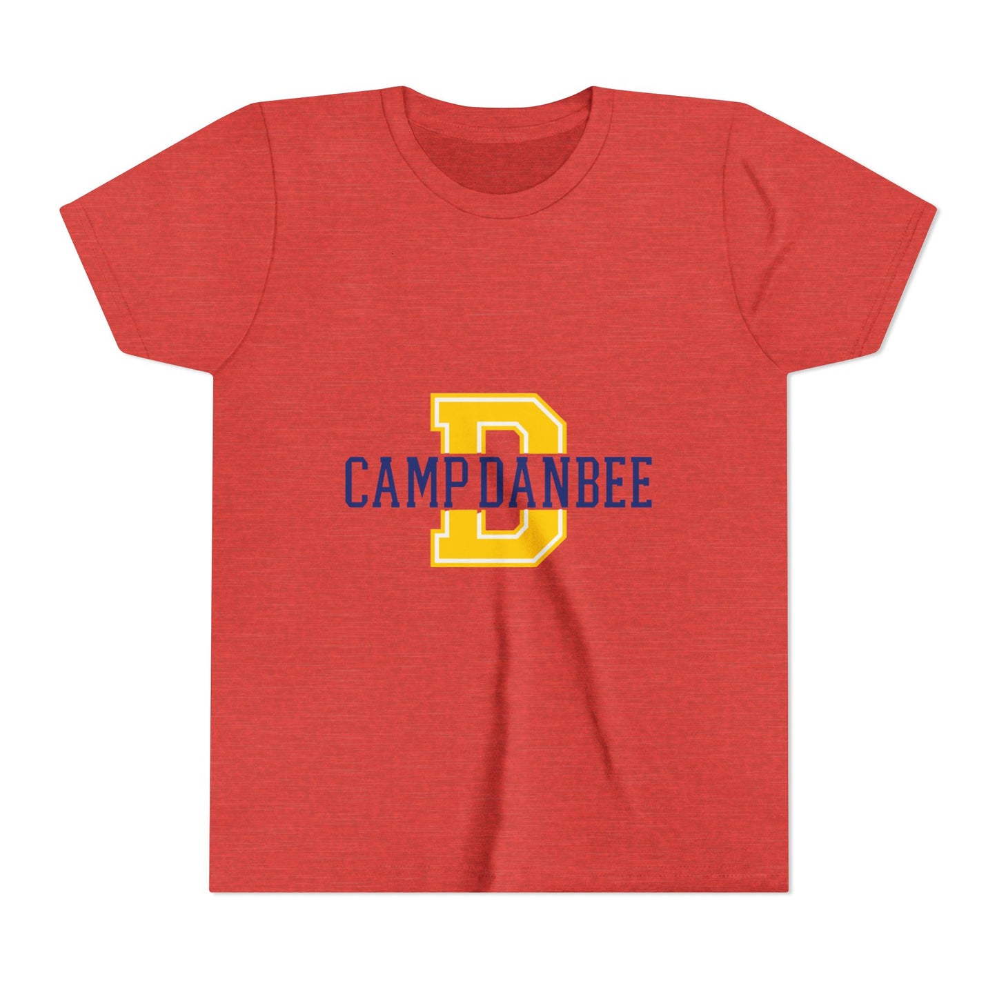 Youth Tee — 'Camp Danbee' Letterman D Logo Kids Shirt