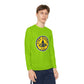 Youth Long Sleeve Tee - Pine Forest Camp Patch Design