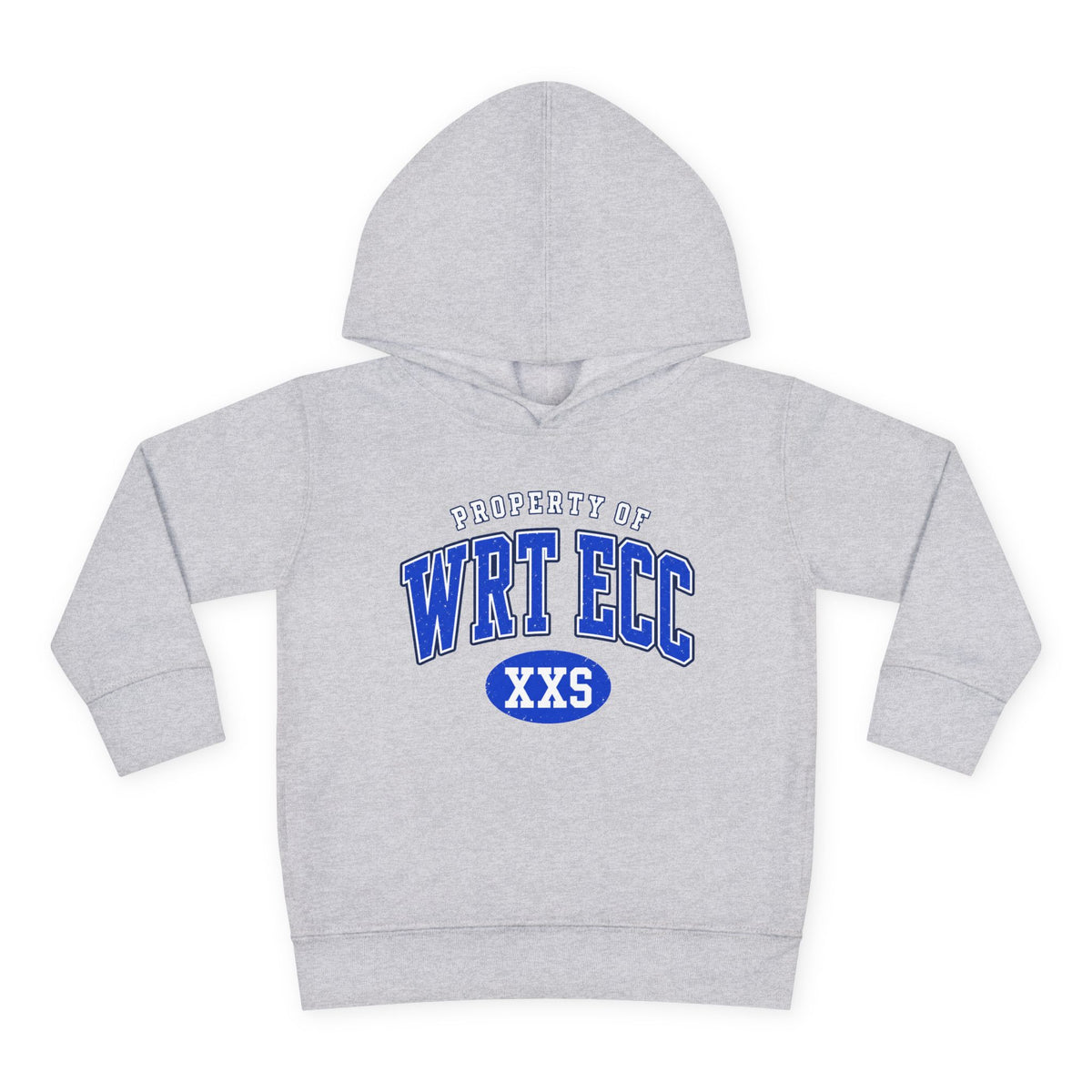 “Fine Print” 🏷️ Property Of XXS WRT ECC Toddler Hoodie by CGO