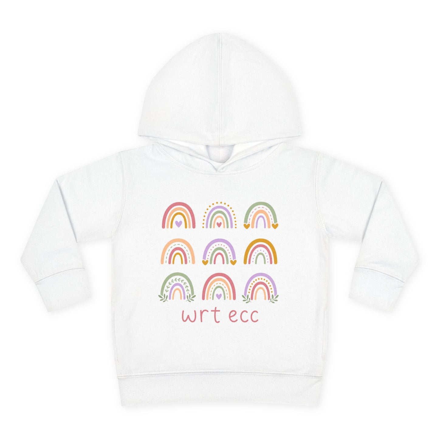 WRT ECC “Boho Rainbow Grid” Toddler Hoodie