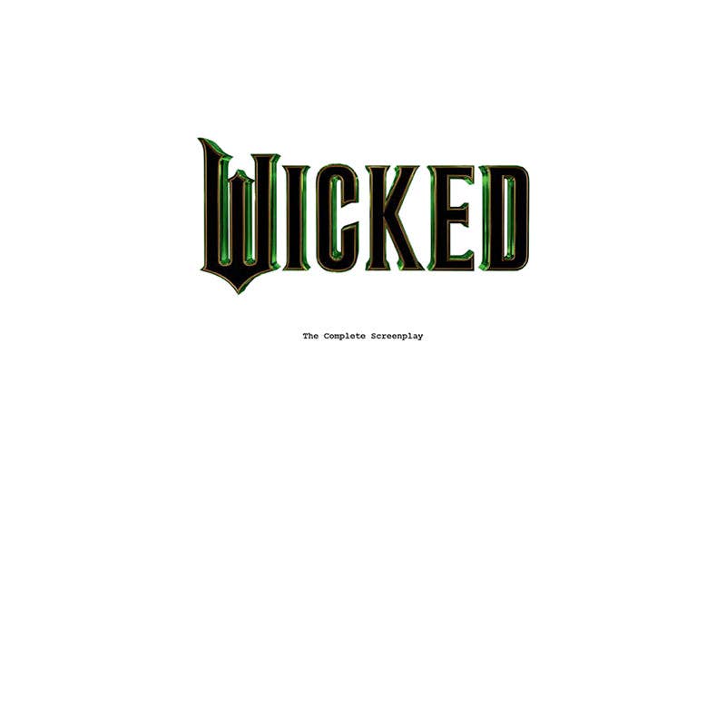 “Scripted” 💚 Wicked Movie Script Book