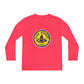 Youth Long Sleeve Tee - Pine Forest Camp Patch Design