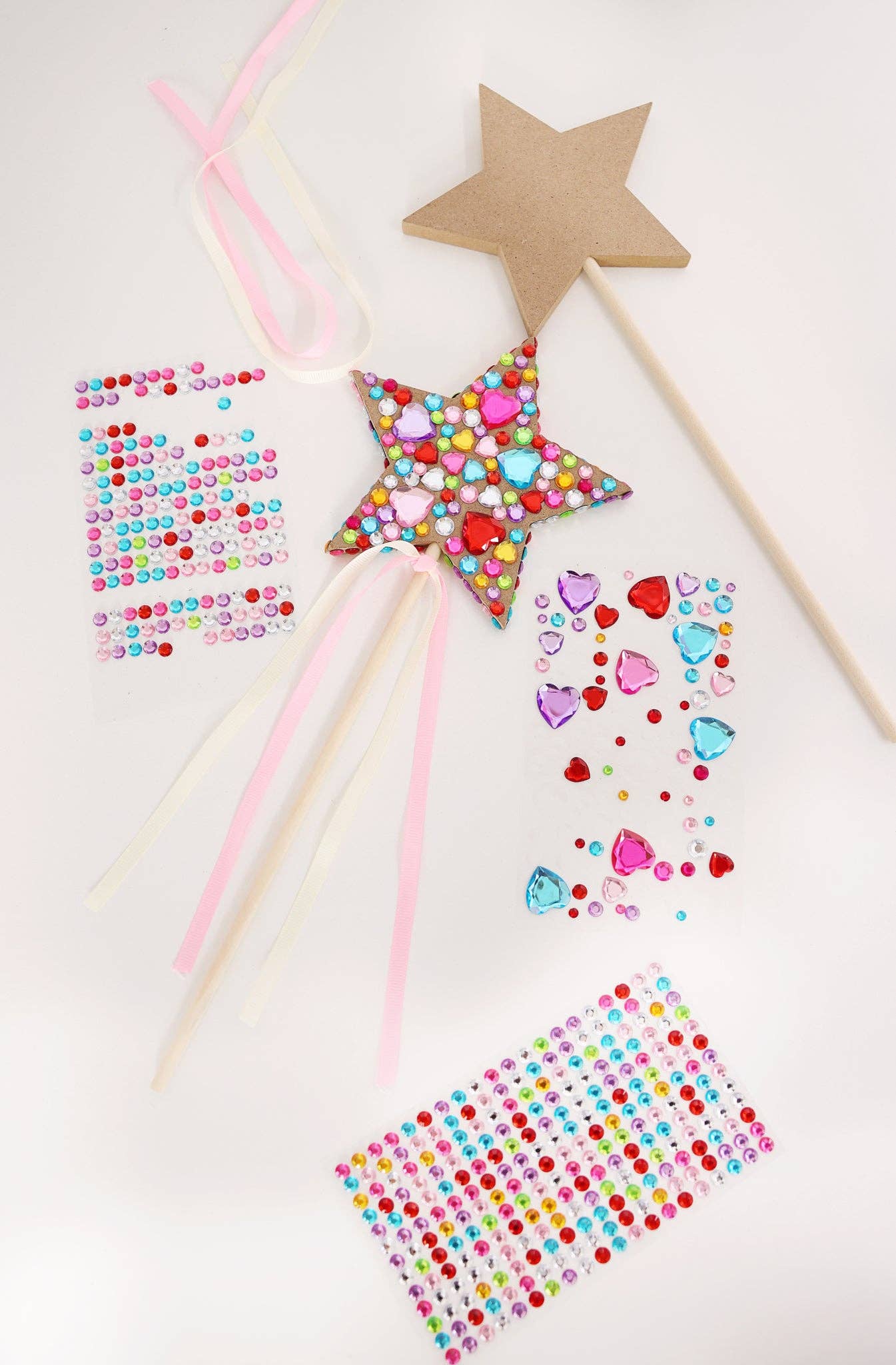 “Magic, Some Assembly Required” ✨ Princess DIY Wood Wand Craft Kit by My Mind’s Eye