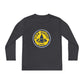 Youth Long Sleeve Tee - Pine Forest Camp Patch Design