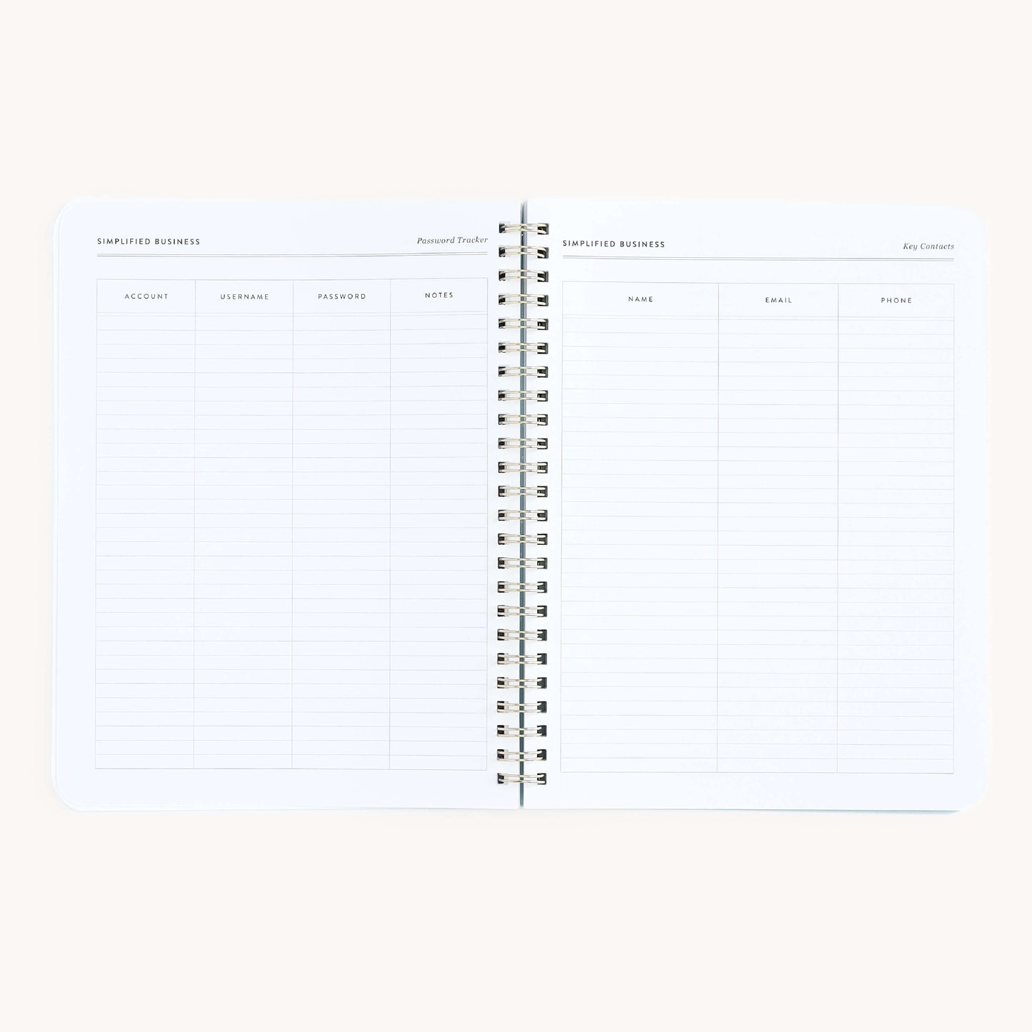 Workbook, Entrepreneurship