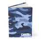 “Field Notes” 📓 Personalized Blue Camo Hardcover Journal by CGO