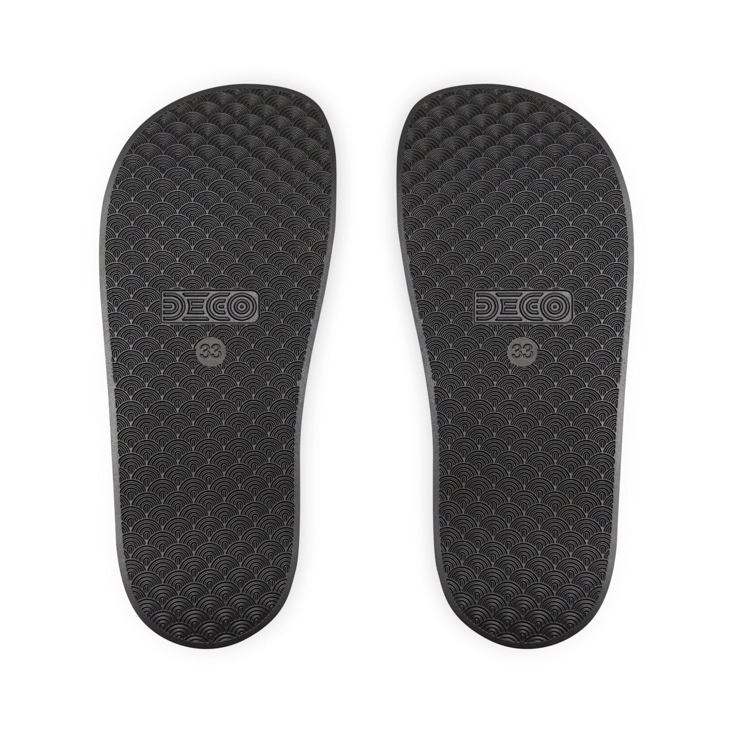 Youth Personalized Slide Sandals — Custom Name Removable Strap