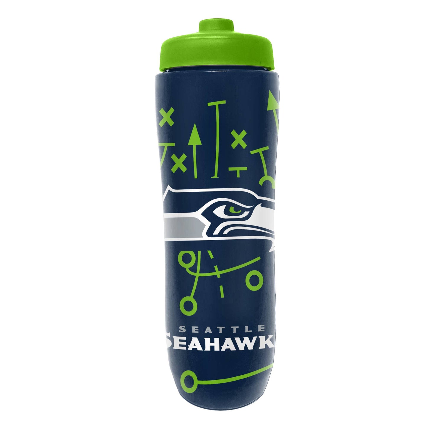 Seattle Seahawks squeezy water bottle 32 oz