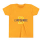 Youth Tee — 'Camp Danbee' Letterman D Logo Kids Shirt