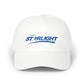 Camp Starlight Embroidered Dad Cap – Vintage Blue Logo Baseball Hat