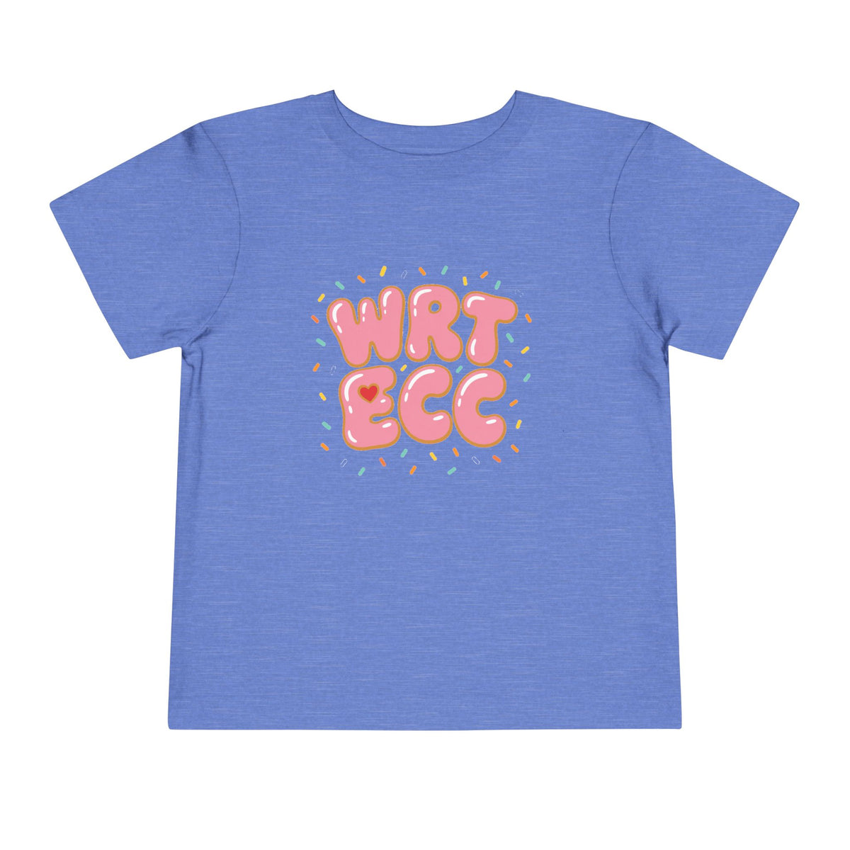 “Extra Sprinkles” 🍩 Donut-Glaze Letters WRT ECC Toddler Spirit Tee by CGO