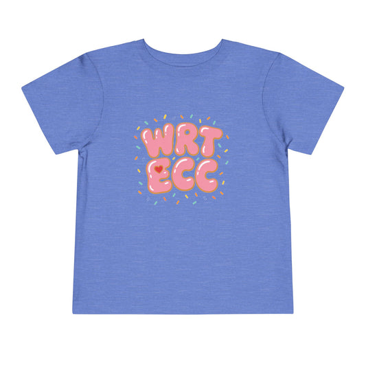 “Extra Sprinkles” 🍩 Donut-Glaze Letters WRT ECC Toddler Spirit Tee by CGO
