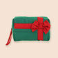 “Wrapped Up” 🎀 Quilted Bow Cosmetic Pouch in Pink by CGO