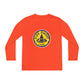 Youth Long Sleeve Tee - Pine Forest Camp Patch Design