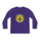 Youth Long Sleeve Tee - Pine Forest Camp Patch Design