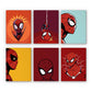 "Mini Avenger" 🦸 Superhero Mini Paint-by-Numbers 6-Pack by Paint Your Numbers