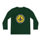 Youth Long Sleeve Tee - Pine Forest Camp Patch Design