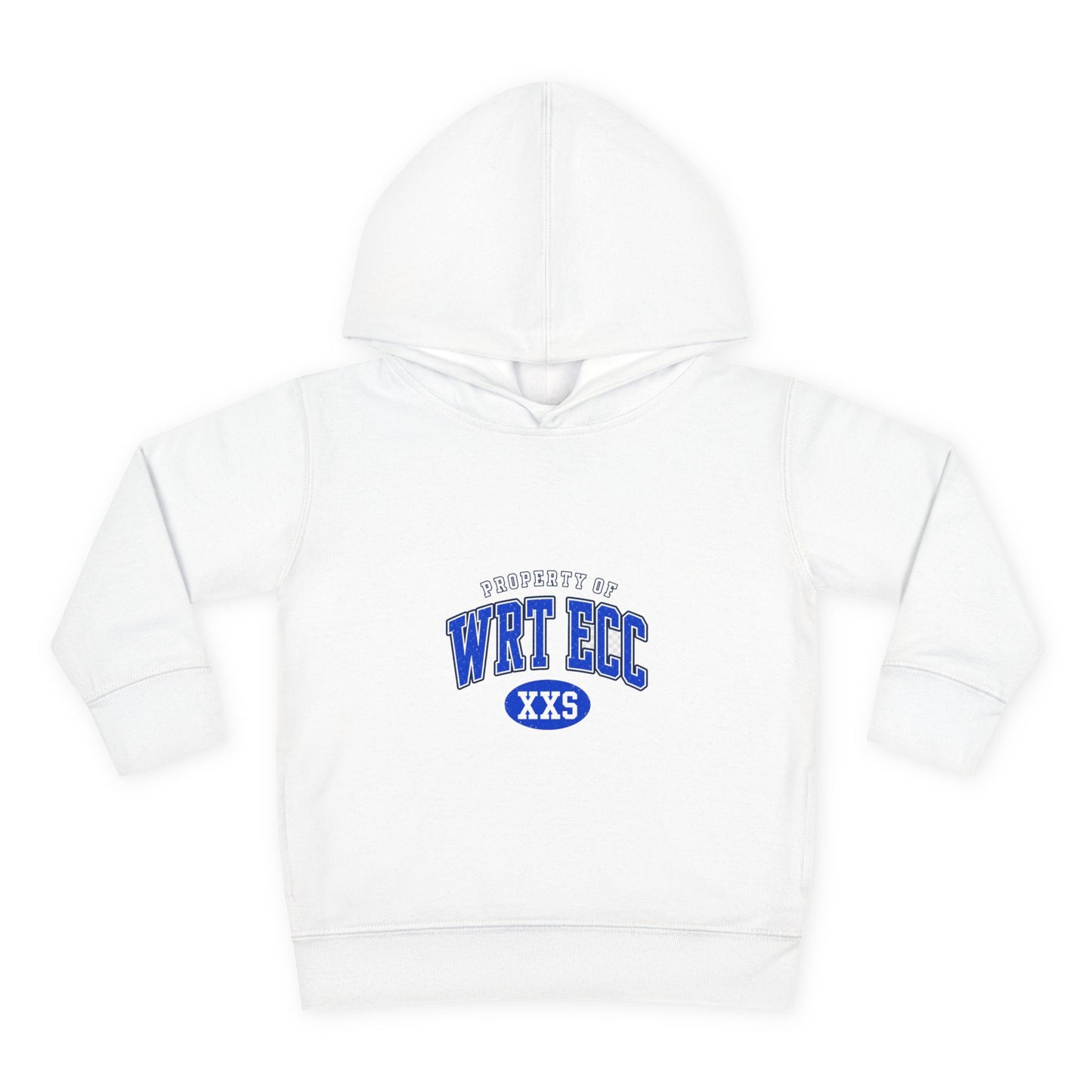 “Fine Print” 🏷️ Property Of XXS WRT ECC Toddler Hoodie by CGO