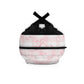 Pink Gingham Bunny Backpack — Personalized Kids School Bag with Bow & Heart Pattern