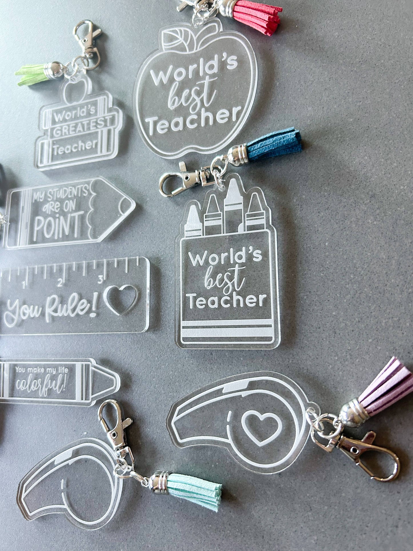 “My Students are on Point” ✏️ Teacher Keychain