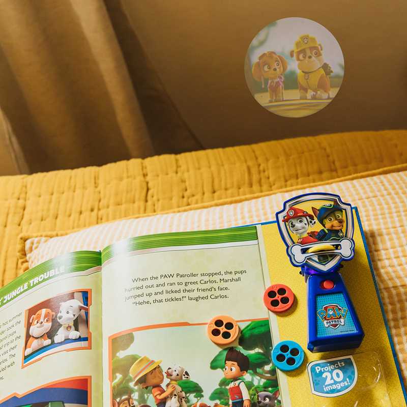 "Pawsome" Nickelodeon PAW Patrol: Movie Theater Storybook & Movie Projector by Buckley MacKenzie: Hardcover; 32 pages / English