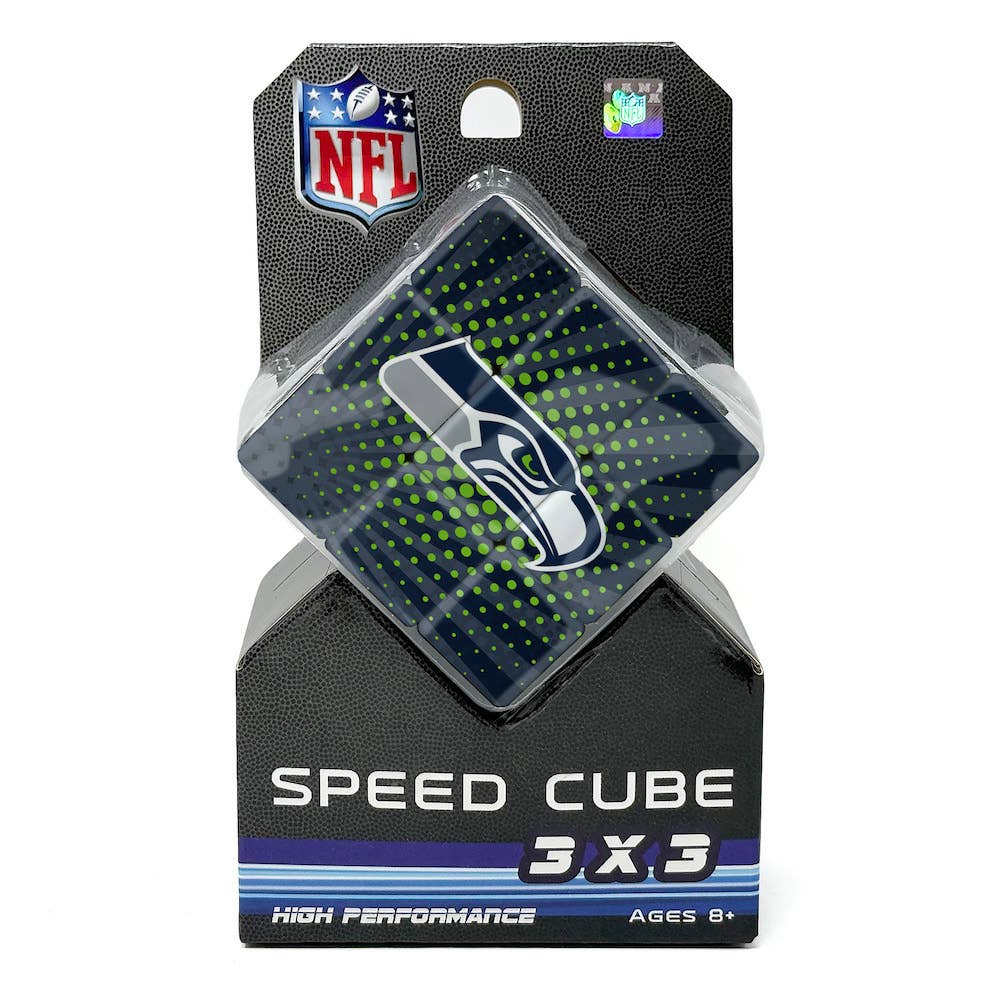 “Game Day Brain Teaser” 🧩🏈 Seattle Seahawks Speed Cube