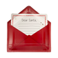 Whimsical "Dear Santa" paper plates for holiday meals. Shaped like a letter to Santa in an envelope, perfect for kids and adults. Includes 8 plates (9.5" x 9"), ideal for festive gatherings. Santa-approved design for a fun, memorable table setting.