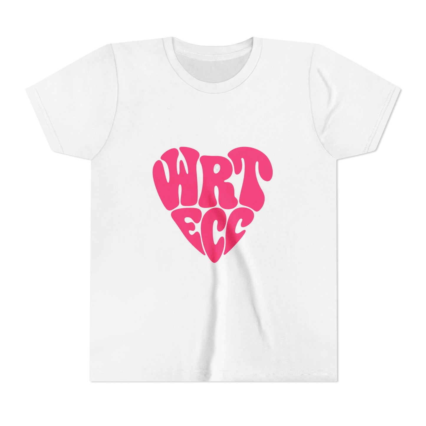 “Full Heart” 💙 Warped Heart Type WRT ECC Youth Spirit Tee by CGO