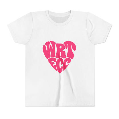 “Full Heart” 💙 Warped Heart Type WRT ECC Youth Spirit Tee by CGO