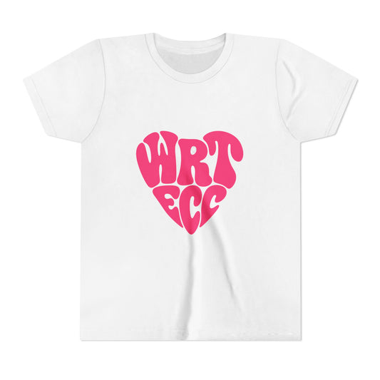 “Full Heart” 💙 Warped Heart Type WRT ECC Youth Spirit Tee by CGO