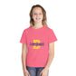 Youth T-Shirt — Camp Danbee Yellow Tee with Letter D