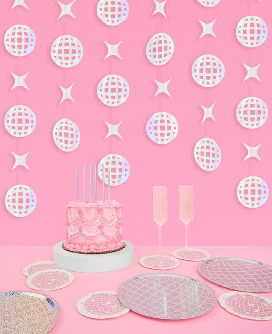 “Last Disco” 🪩 Disco Party Garland Decorations by xo, Fetti