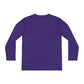 Youth Long Sleeve Tee - Pine Forest Camp Patch Design