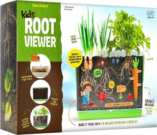 "Down to Earth" 🌱 Root Viewer Science Garden Kit by Dan&Darci