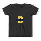 Youth Tee — 'Camp Danbee' Letterman D Logo Kids Shirt