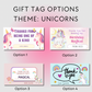"One in a Million" 🦄 Paint Your Own Unicorn Painting Activity Kits,