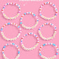 Taylor-inspired beaded friendship bracelets