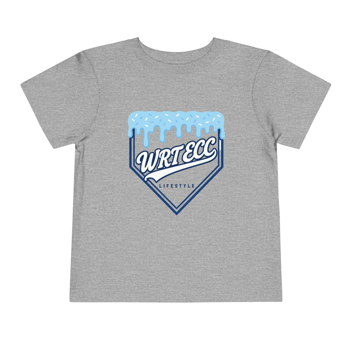 “Big League Drip” 🍦 Lifestyle Drip Plate WRT ECC Toddler Spirit Tee by CGO