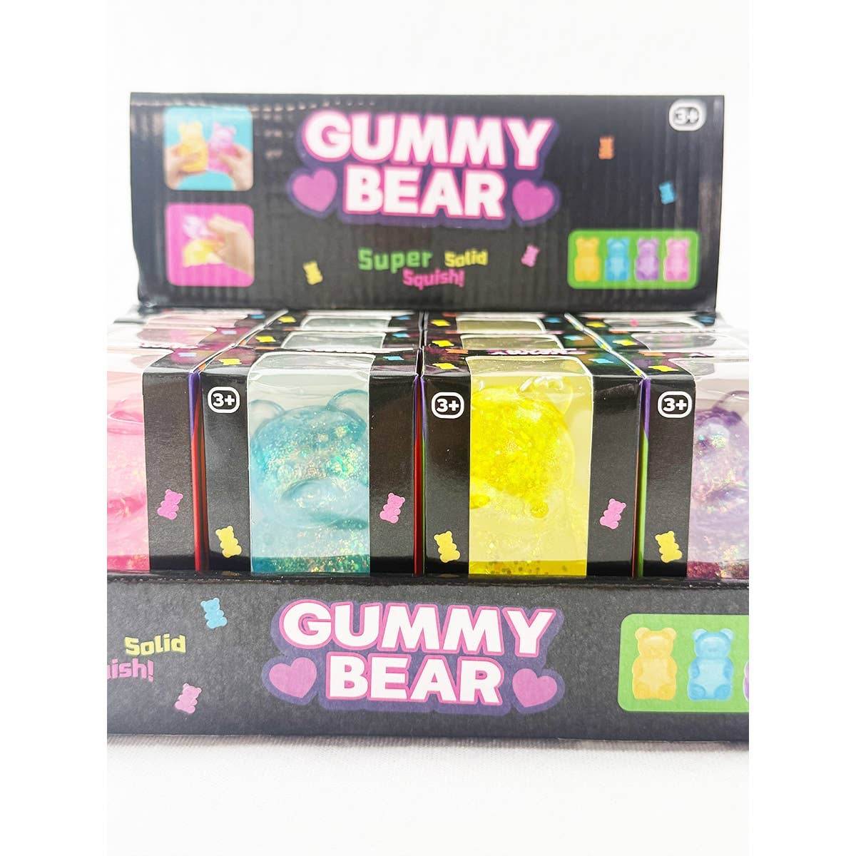 “Bear Market” 🐻 Glitter Gummy Bear Squishies (12-Pack) by Love and Repeat