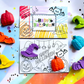 Halloween Crayon Party Favor Pack with 100% Non-Toxic Themed Shaped Crayons, Includes 'Happy Halloween' Card and Themed Coloring Card, Perfect for Trick or Treaters and Class Gifts.