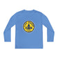 Youth Long Sleeve Tee - Pine Forest Camp Patch Design