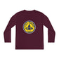 Youth Long Sleeve Tee - Pine Forest Camp Patch Design