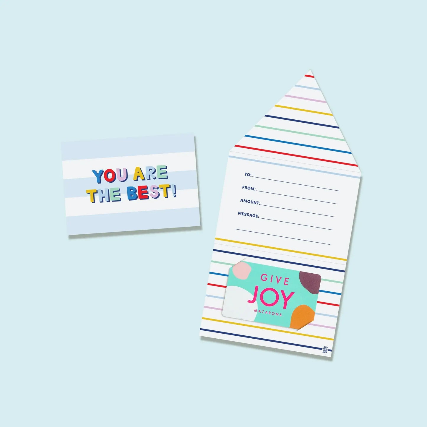 “You are the Best” 😍 Gift Card Holders - Teacher Collection by Joy Creative Shop