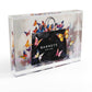 Barney’s New York Art Crystal Block – Luxury Desk Paperweight 