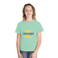 Youth T-Shirt — Camp Danbee Yellow Tee with Letter D