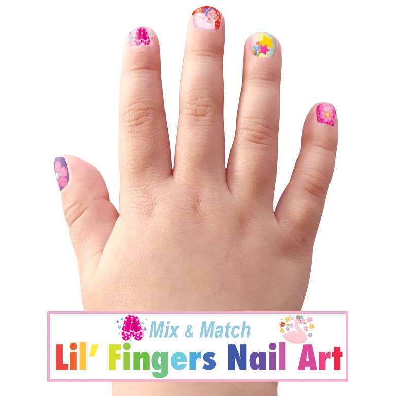 “Twinkle Toes” 🩰 Ballet Bracelet and Nail Sticker Gift Pack